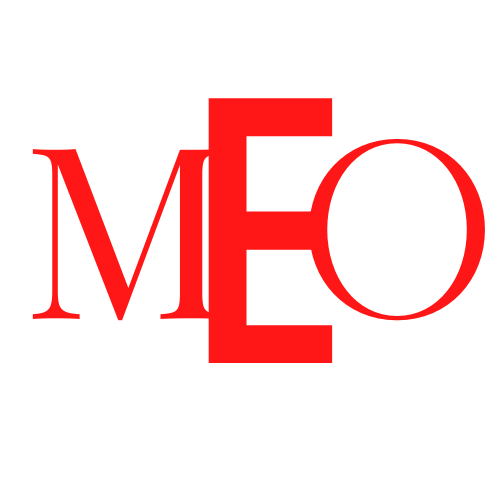 MEO Red Monogram Ceramic Mug (11oz & 15oz)